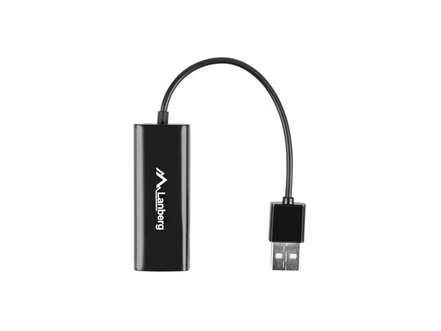 Adaptador USB Lanberg 2.0/Ethernet RJ45 100MB