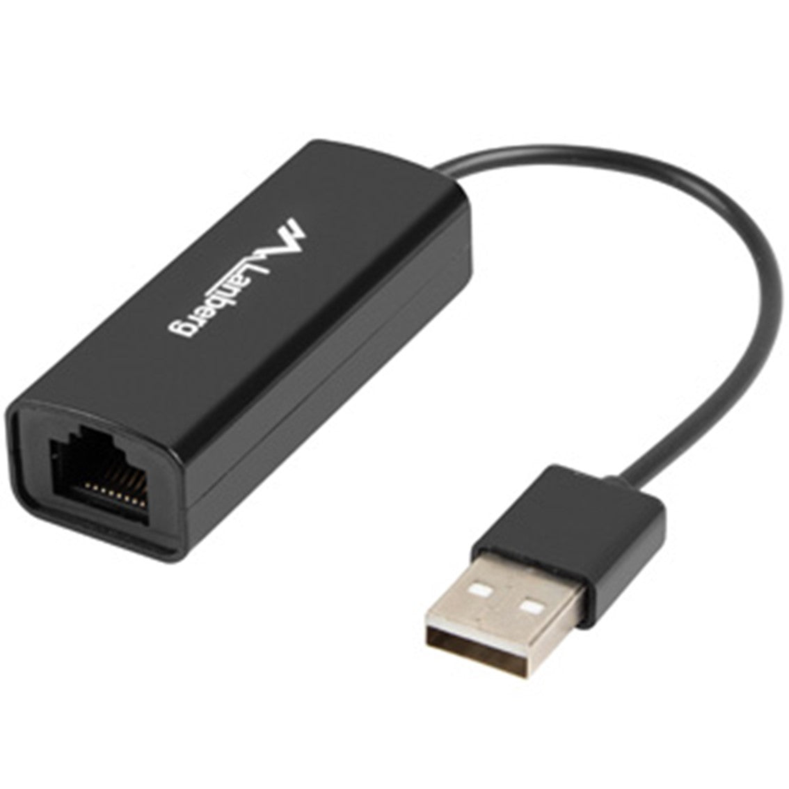 Adaptador USB Lanberg 2.0/Ethernet RJ45 100MB