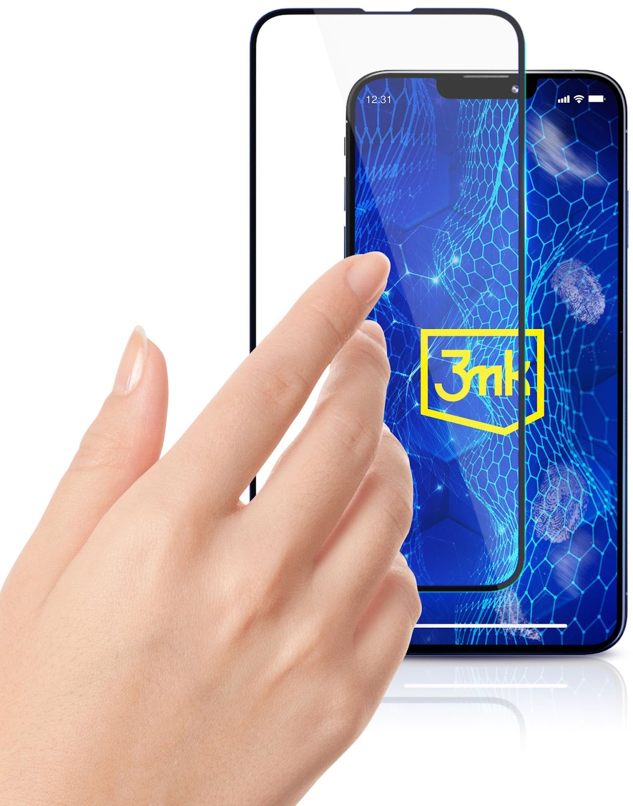 Película de Proteção / 3mk / para iPhone 12 Pro Max / HardGlass Max Lite™