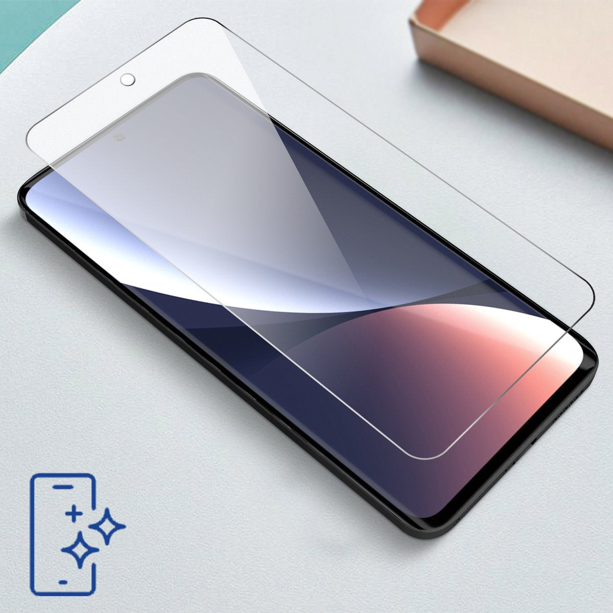 Película Protectora 3MK para Smartphone Xiaomi 12 Pro - Película Fullscreen - Film ARC+ FS