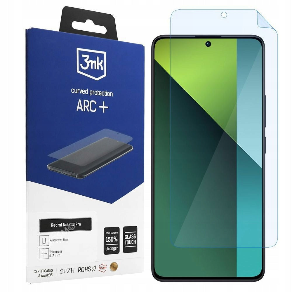 Película de Proteção 3mk para Smartphone Redmi Note 13 Pro / ARC+
