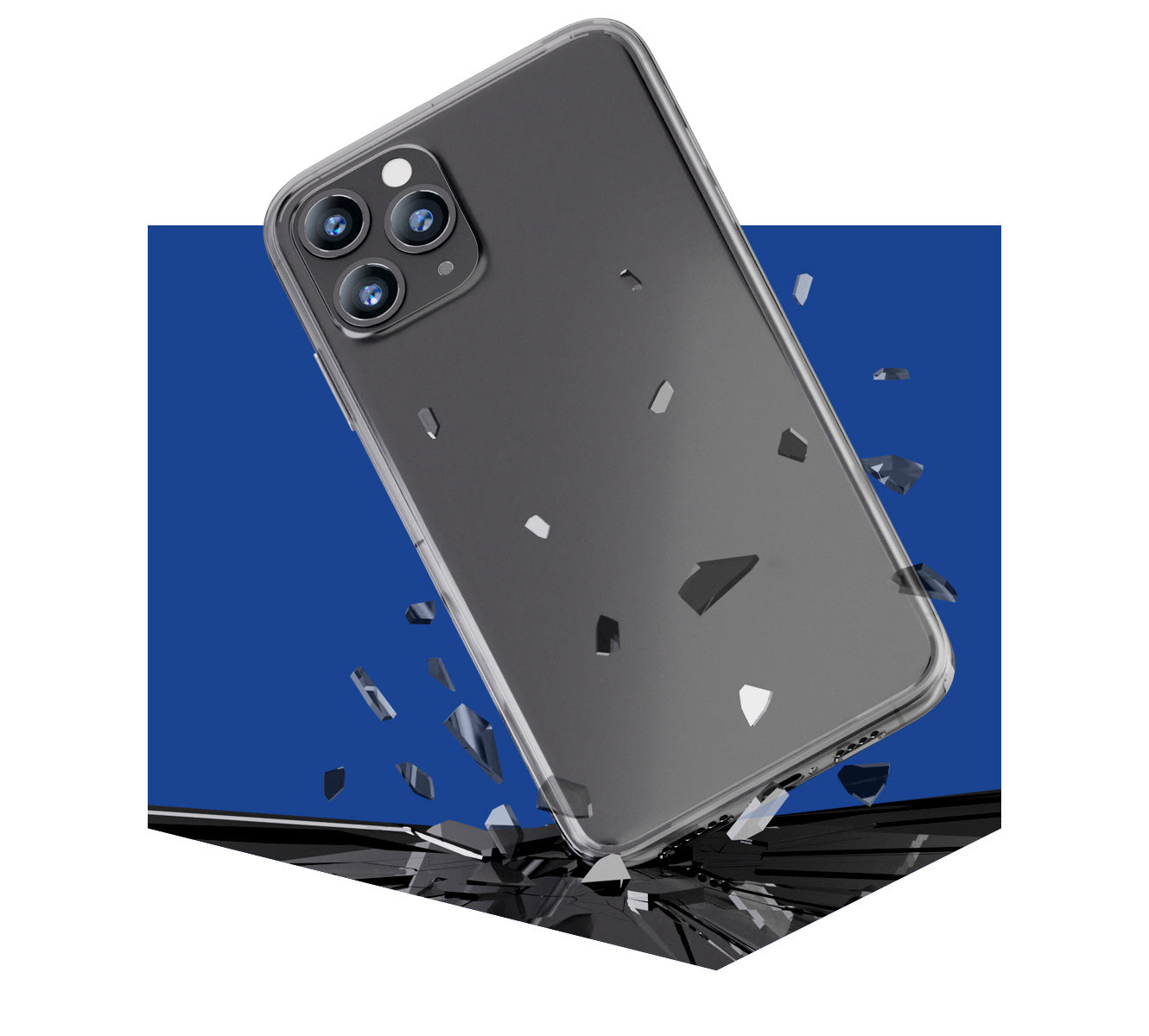 Capa Protetora 3mk Armor para Smartphone Motorola Moto G14 / Transparente