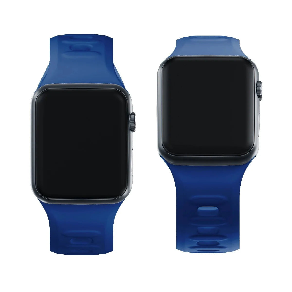 Pulseira de Silicone 3mk para Apple Watch 42 / 44 / 45 / 49 mm - Azul