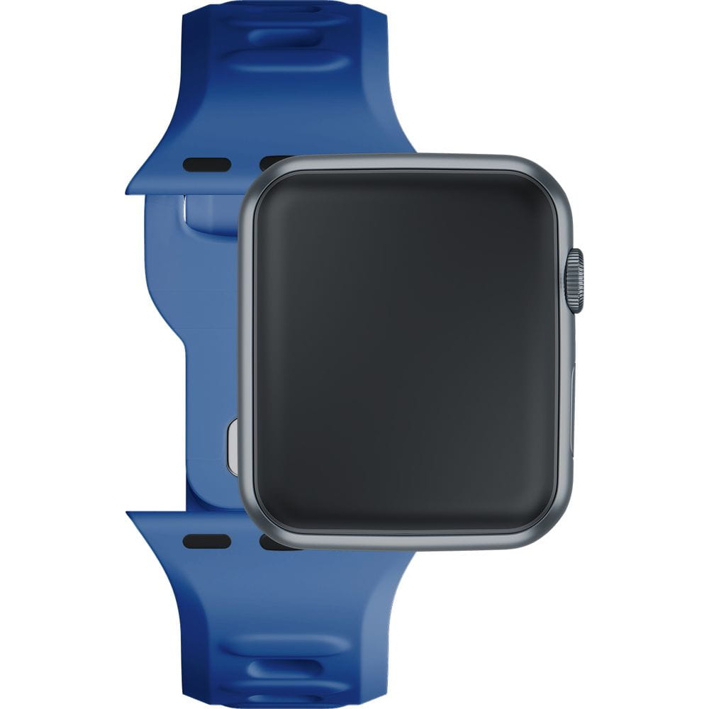 Pulseira de Silicone 3mk para Apple Watch 42 / 44 / 45 / 49 mm - Azul