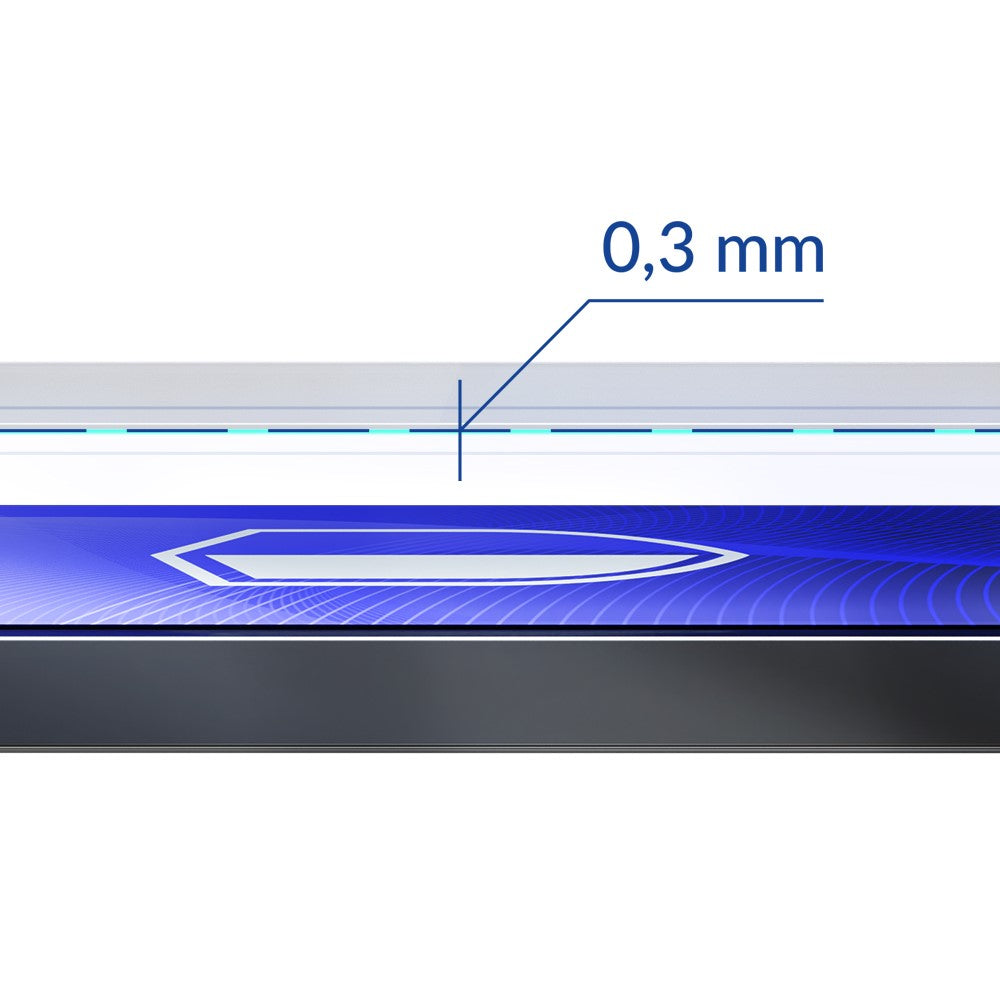 Película Protetora 3MK para Smartphone Motorola Moto G34 5G - Vidro Híbrido FlexibleGlass™
