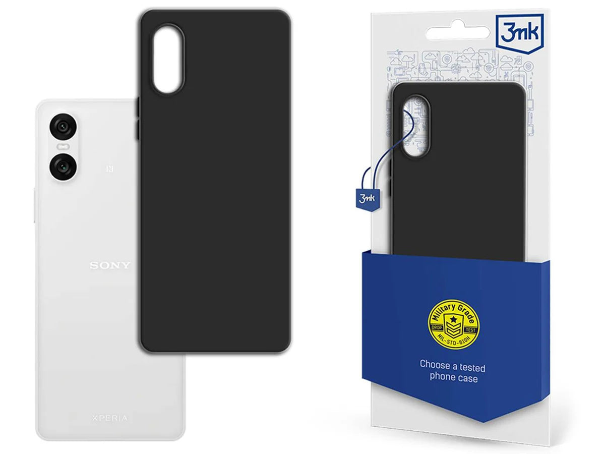 Capa Protetora / 3mk / para Smartphone Sony Xperia 10 VI / Preto / Matt Case