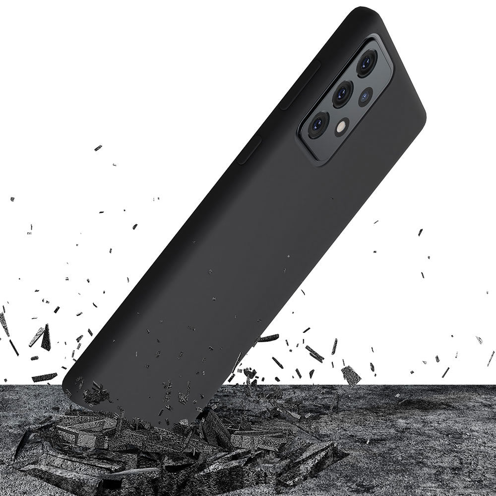 Capa de Silicone 3mk para iPhone 16 - Preta
