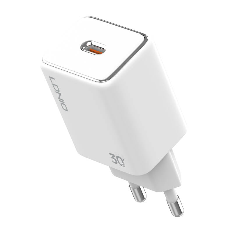 Carregador Fast Charging LDNIO A1508C 30W USB-C + Cabo Lightning
