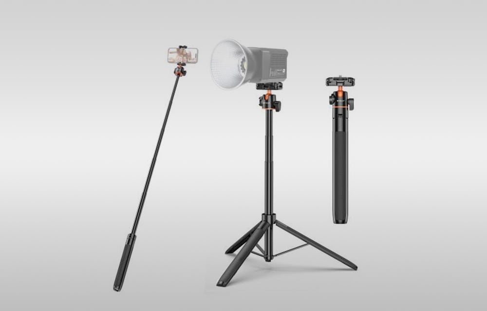 Tripé Premium Puluz para Smartphone com SelfieStick 1.4m PU730B