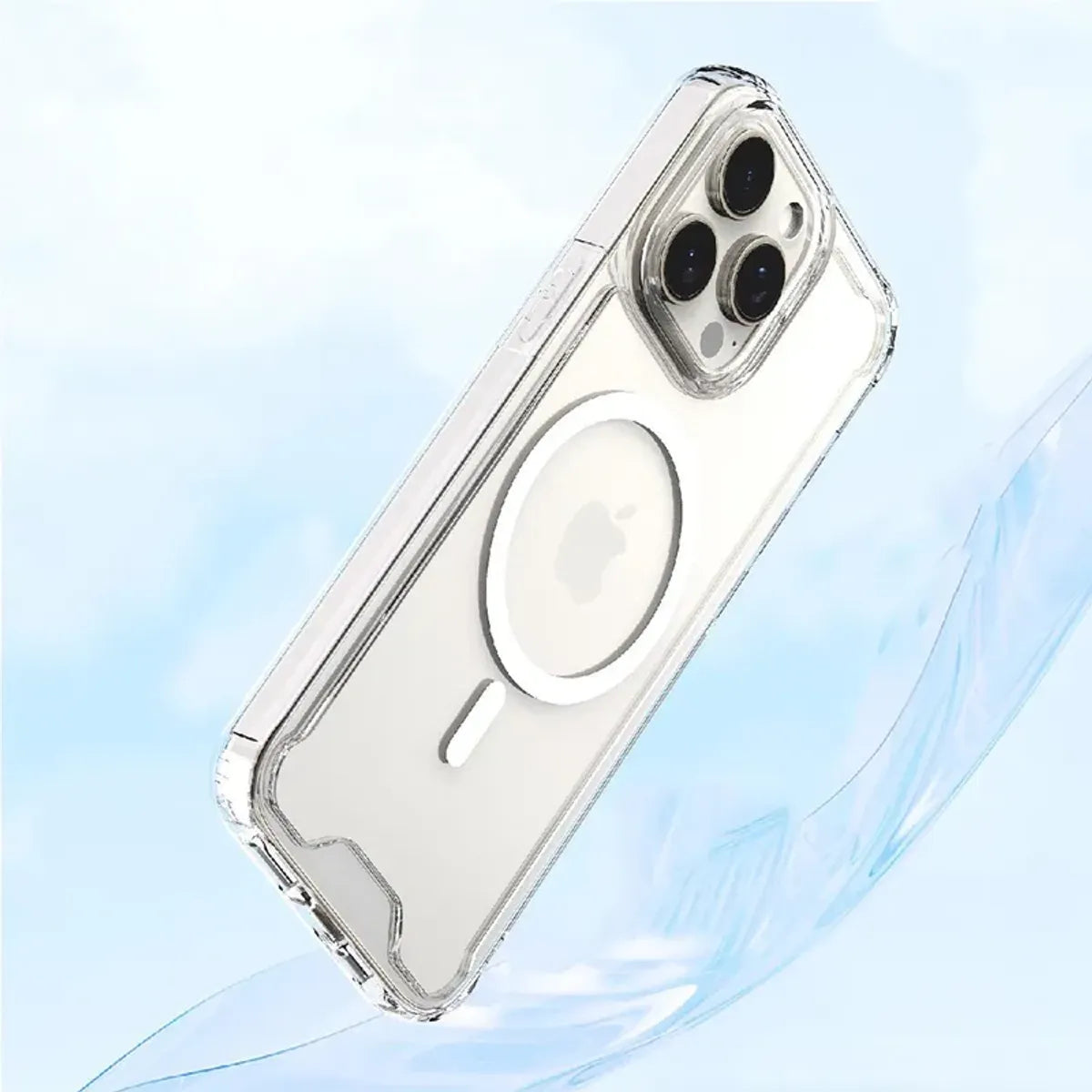 Capa Protetora Transparente para iPhone 16 Pro / Clear Corner MagSafe