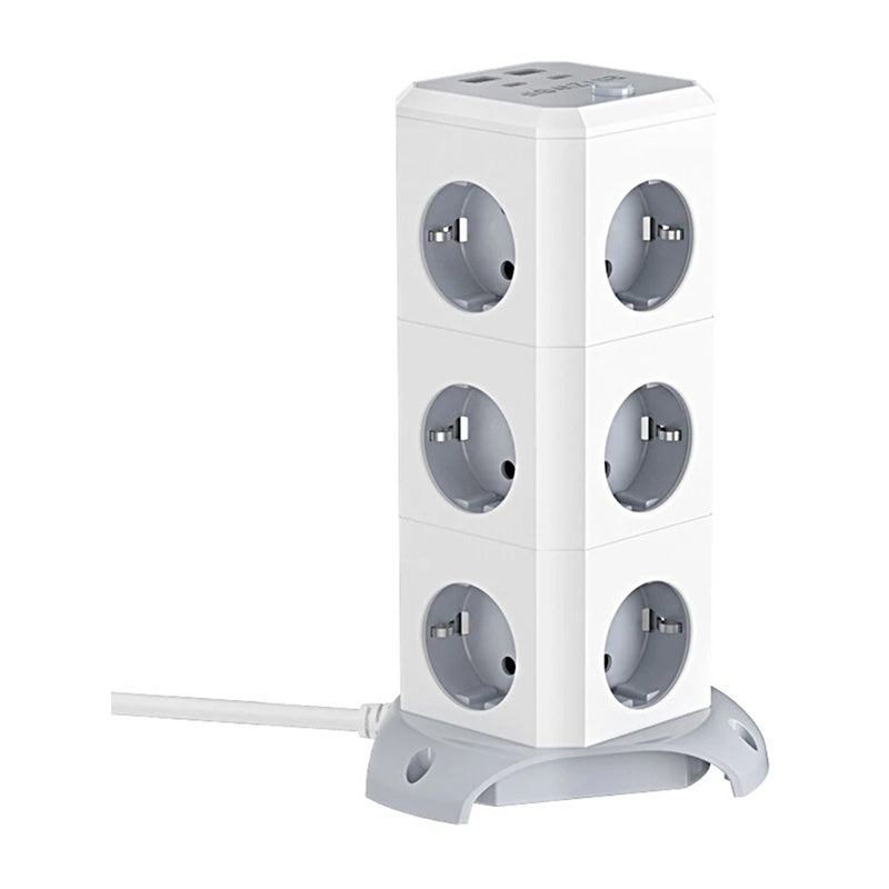 BlitzWolf BW-EC3 Vertical Power Strip with 12 Outlets_0