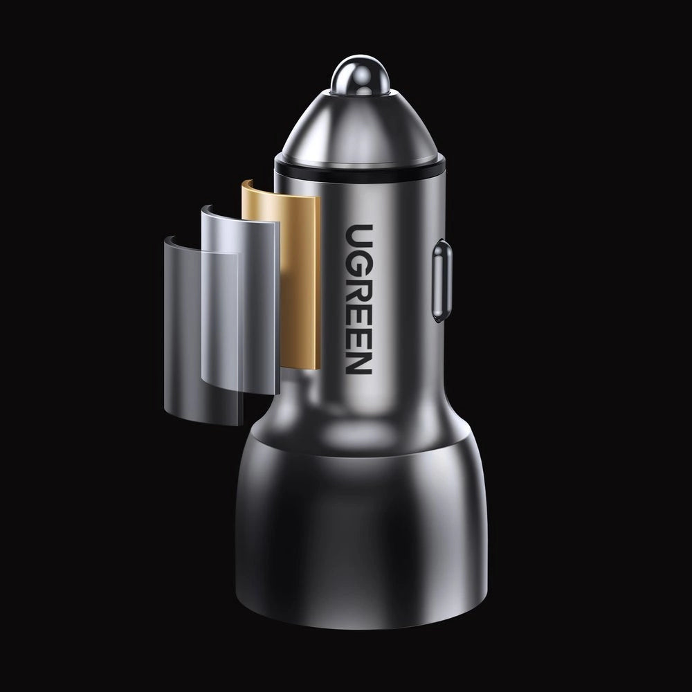 Ugreen Car Charger USB / USB Type C Quick Charge 3.0 Power Delivery 36 W 3 A gray (CD213 60980)_5