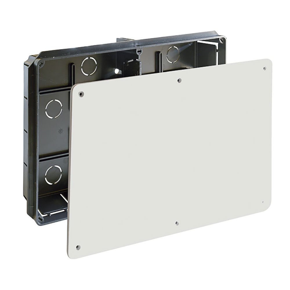 Caixa derivação rectangular 300x200x60mm com parafusos (retractilado) solera 5502_0