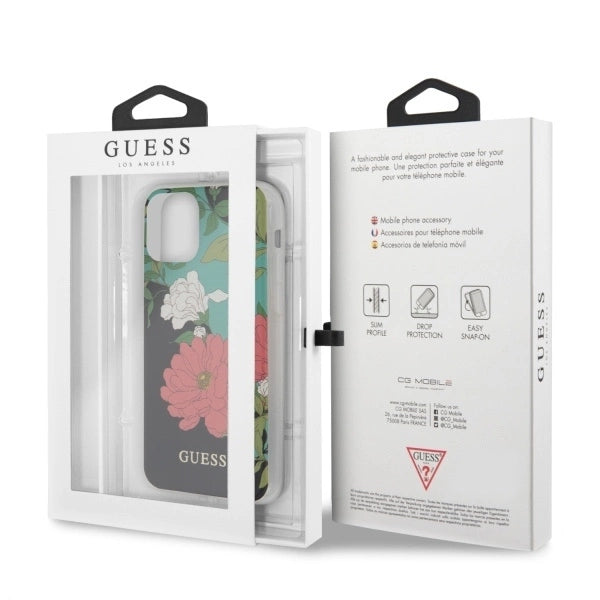 Guess GUHCN58IMLFL01 iPhone 11 Pro black/black N°1 Flower Collection_6