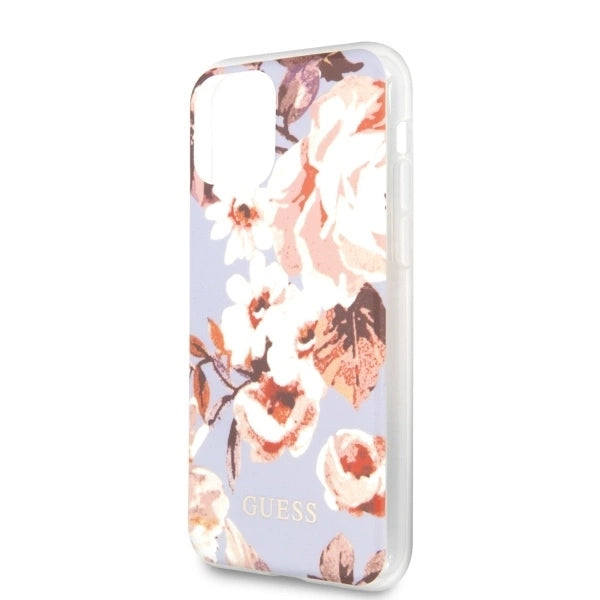 Guess GUHCN65IMLFL02 iPhone 11 Pro Max lilac/lilac N°2 Flower Collection_4