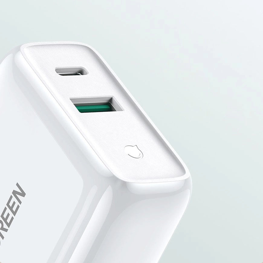 Ugreen Fast USB Type C / USB Wall Charger 36 W Quick Charge 4.0 Power Delivery white (60468 CD170)_2