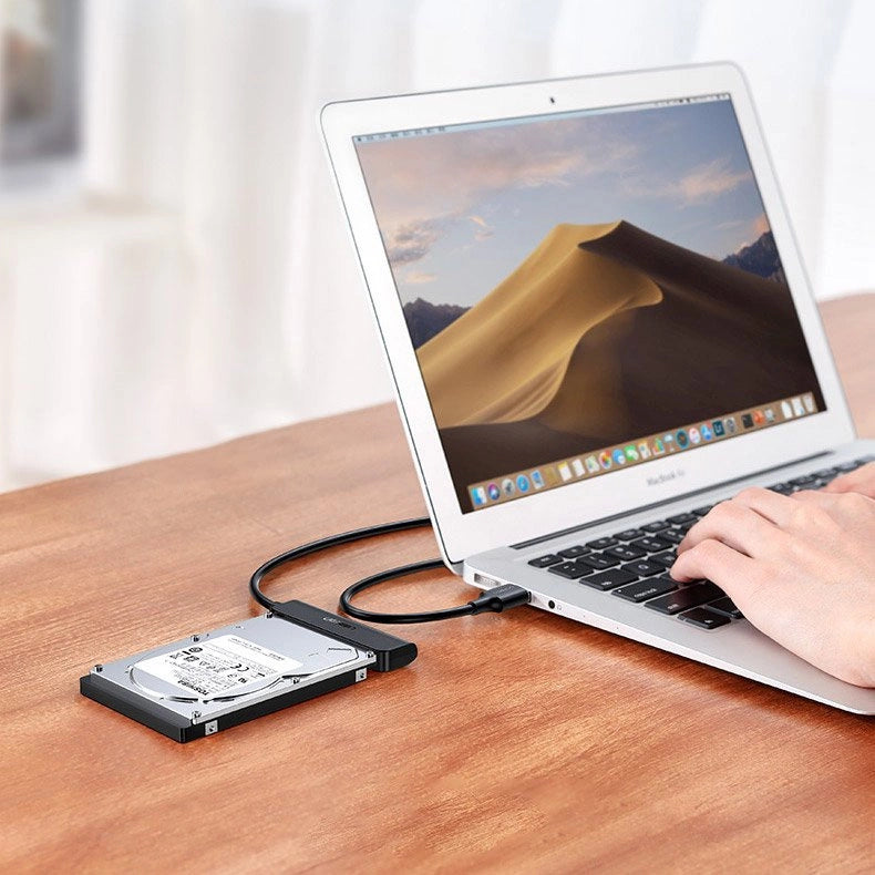Ugreen adapter HDD SSD 2.5'' SATA III 3.0 - USB Type C 3.2 Gen 1 (SuperSpeed USB 5 Gbps) black (70610 CM321)_9