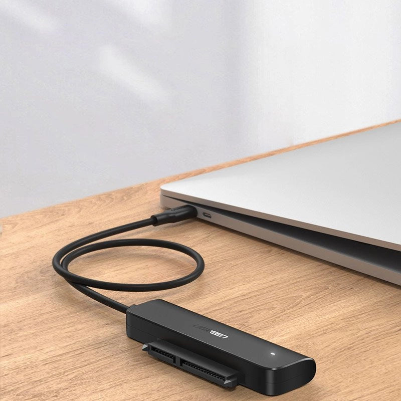 Ugreen adapter HDD SSD 2.5'' SATA III 3.0 - USB Type C 3.2 Gen 1 (SuperSpeed USB 5 Gbps) black (70610 CM321)_3