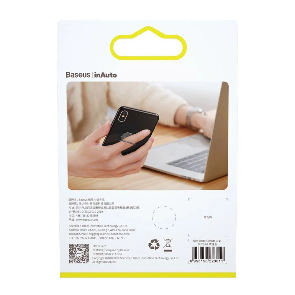 Baseus ultra-thin self-adhesive ring holder phone stand gray (SUYB-0A)_30