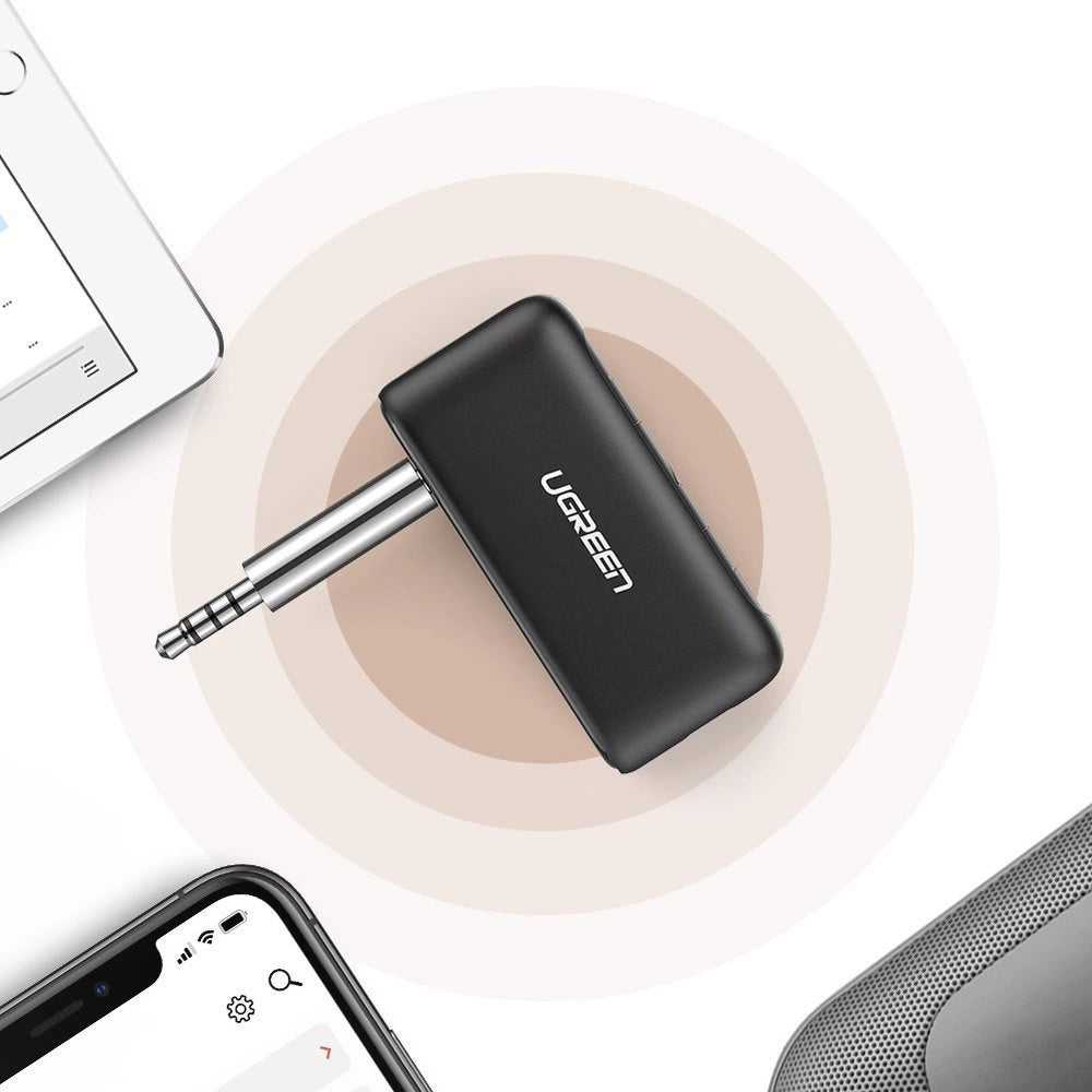 Ugreen Bluetooth 5.0 audio receiver AUX mini jack for car black (70303)_4