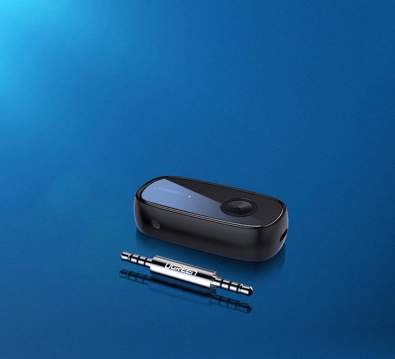 Ugreen Bluetooth 5.0 audio receiver AUX aptX, aptX LL mini headphone jack black (70304)_11