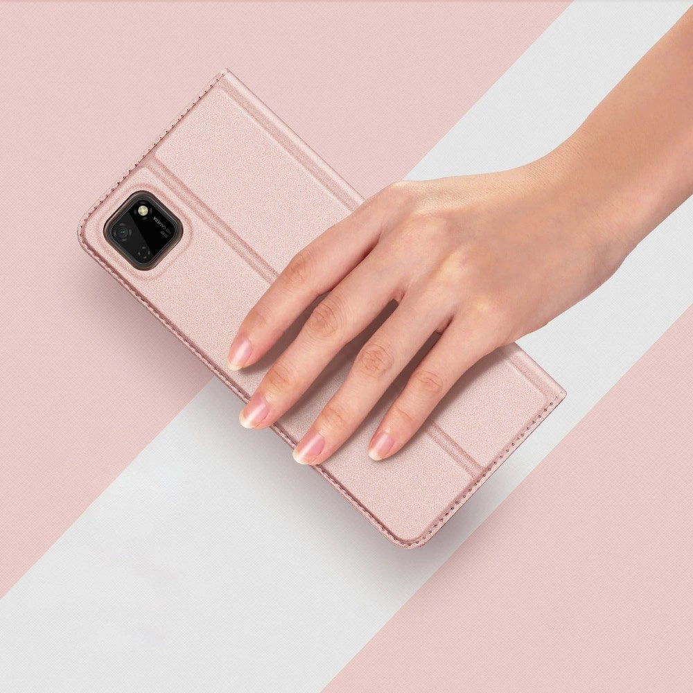 DUX DUCIS Skin Pro Bookcase type case for Huawei Y5p pink_10