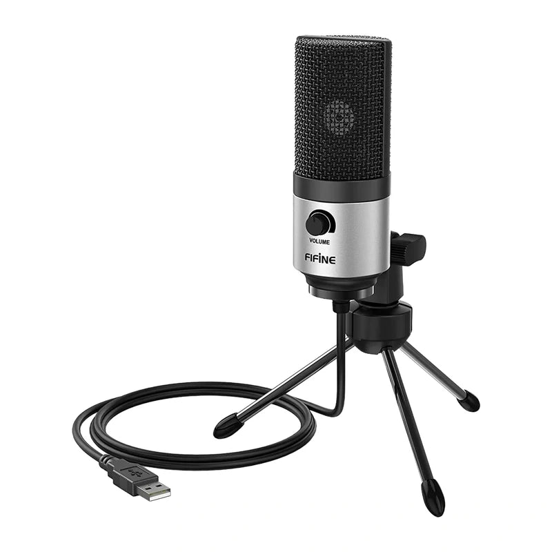 Fifine K669BS Condenser Microphone (Silver)_0