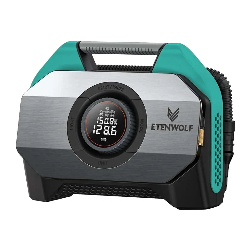 Etenwolf S6 Car Air Compressor, 11.03 bar, 19,200 mAh (blue)_0