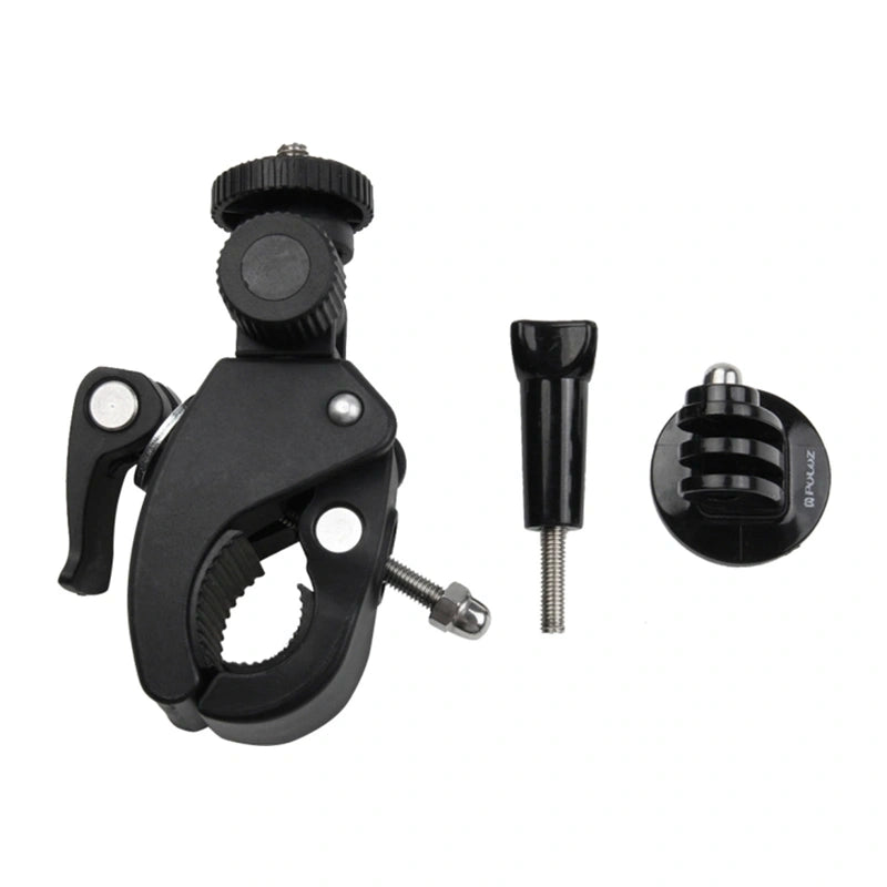 Puluz Handlebar Mount for Action Cameras with Tripod Thread (Black)_0