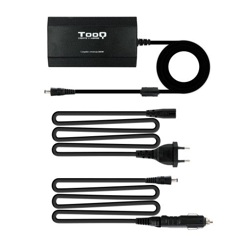 Cargador de Portátil TooQ TQLC-100BS01M/ 100W/ Manual/ 12 Conectores/ Voltaje 12-24V/ 1 USB_3