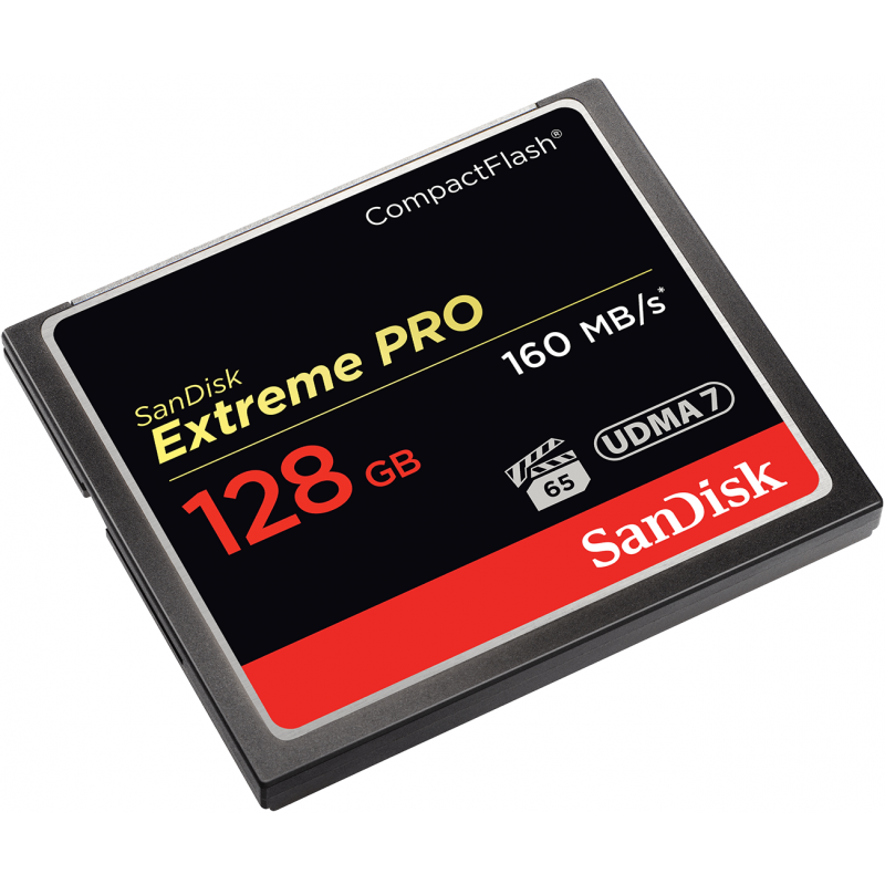 Cartão Memória CompactFlash SanDisk Extreme Pro 128GB UDMA 7