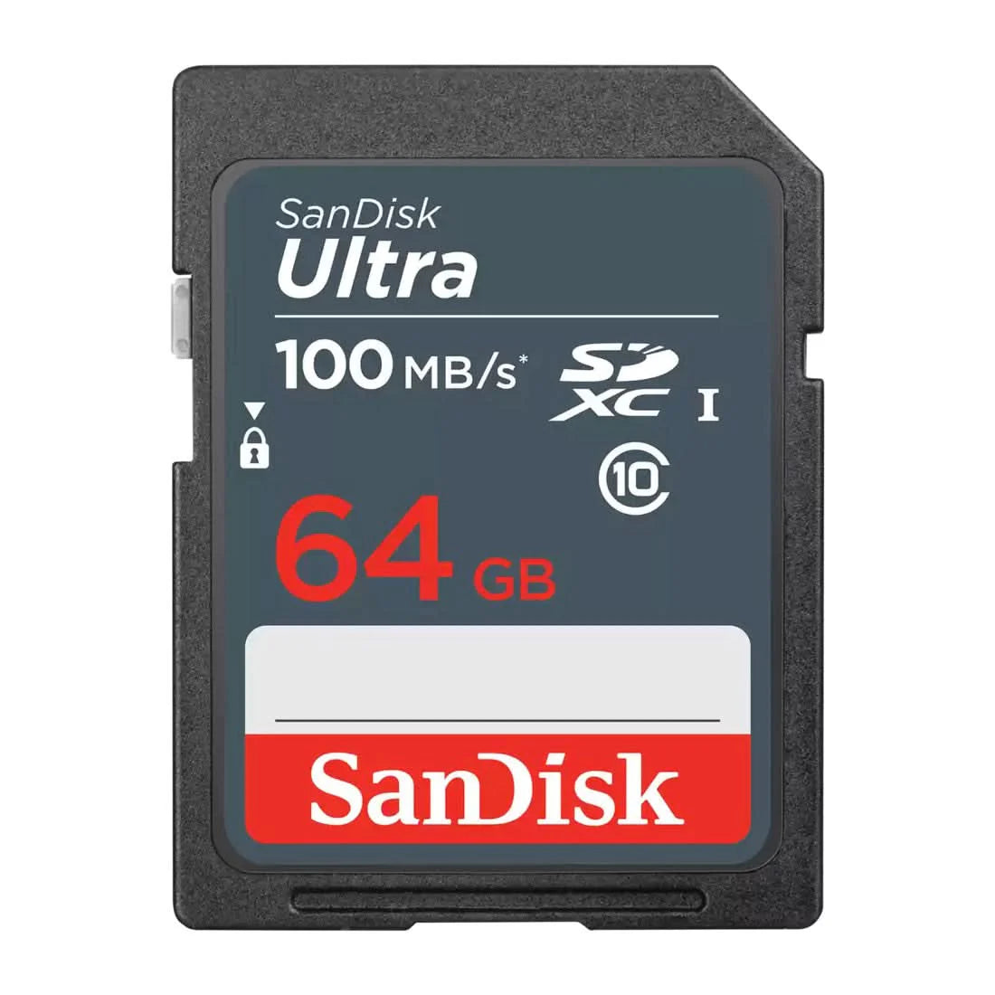 Cartão de Memória SanDisk 64GB SDXC Ultra UHS-I 48MB/s Cl. 10