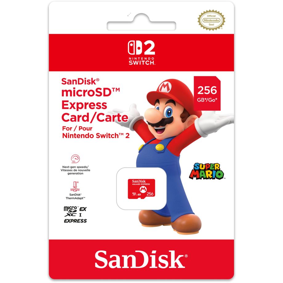 Cartão microSD Nintendo / 256 GB / Express / Preto / 10016157_1