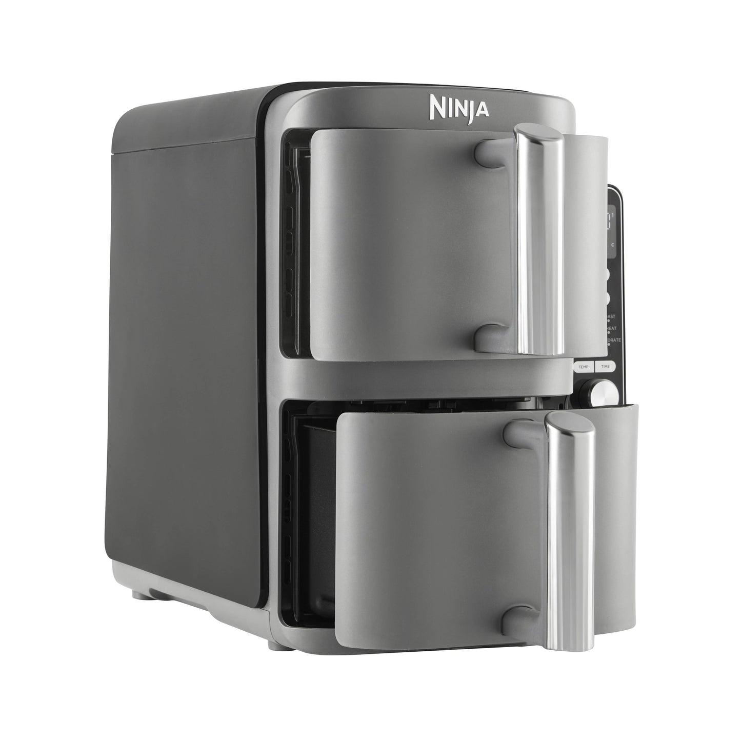 Fritadeira Air Fryer (Sem Óleo) Ninja SL400EU Double Stack XL 9.5L 2470W Cinzenta