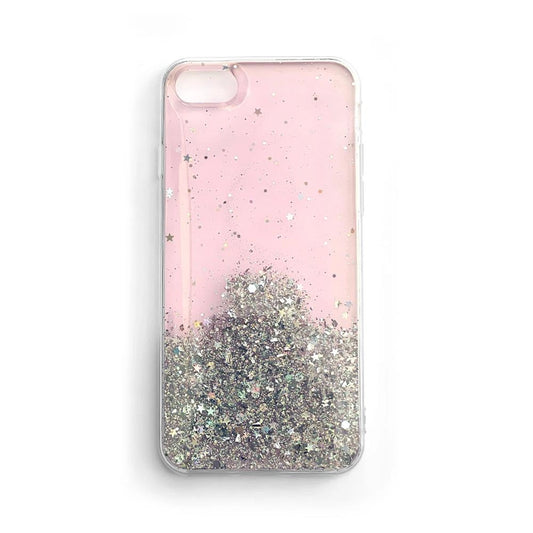 Wozinsky Star Glitter Shining Cover for iPhone 12 Pro Max pink_0