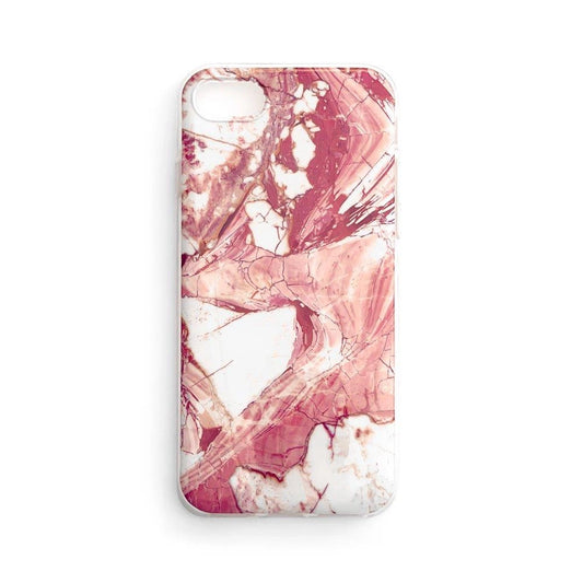 Wozinsky Marble TPU case cover for iPhone 12 Pro Max pink_0