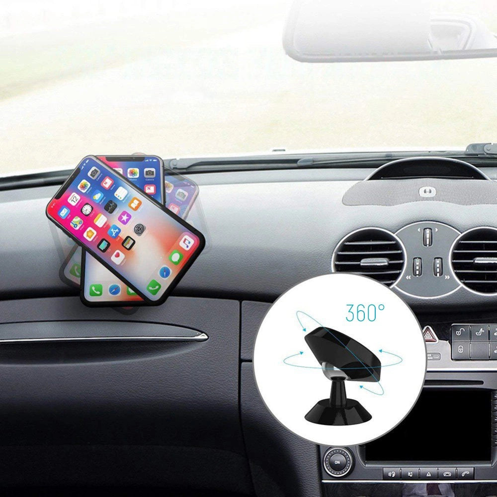 Wozinsky Magnetic Car Dashboard 360 Self-adhesive Black (WMH-05)_23