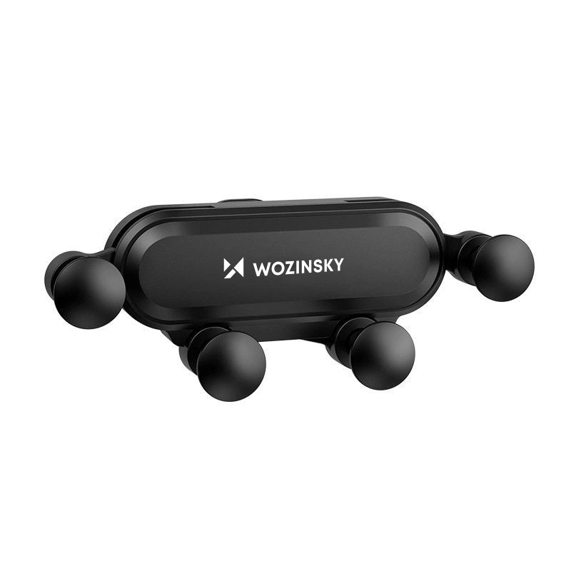 Wozinsky car phone holder gravity for ventilation grille black (WCH-05)_3