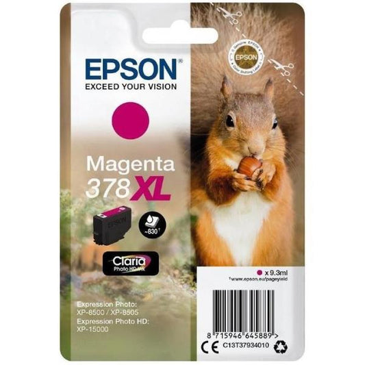 Epson ink cartridge magenta Claria Photo HD 378 XL    T 3793_0