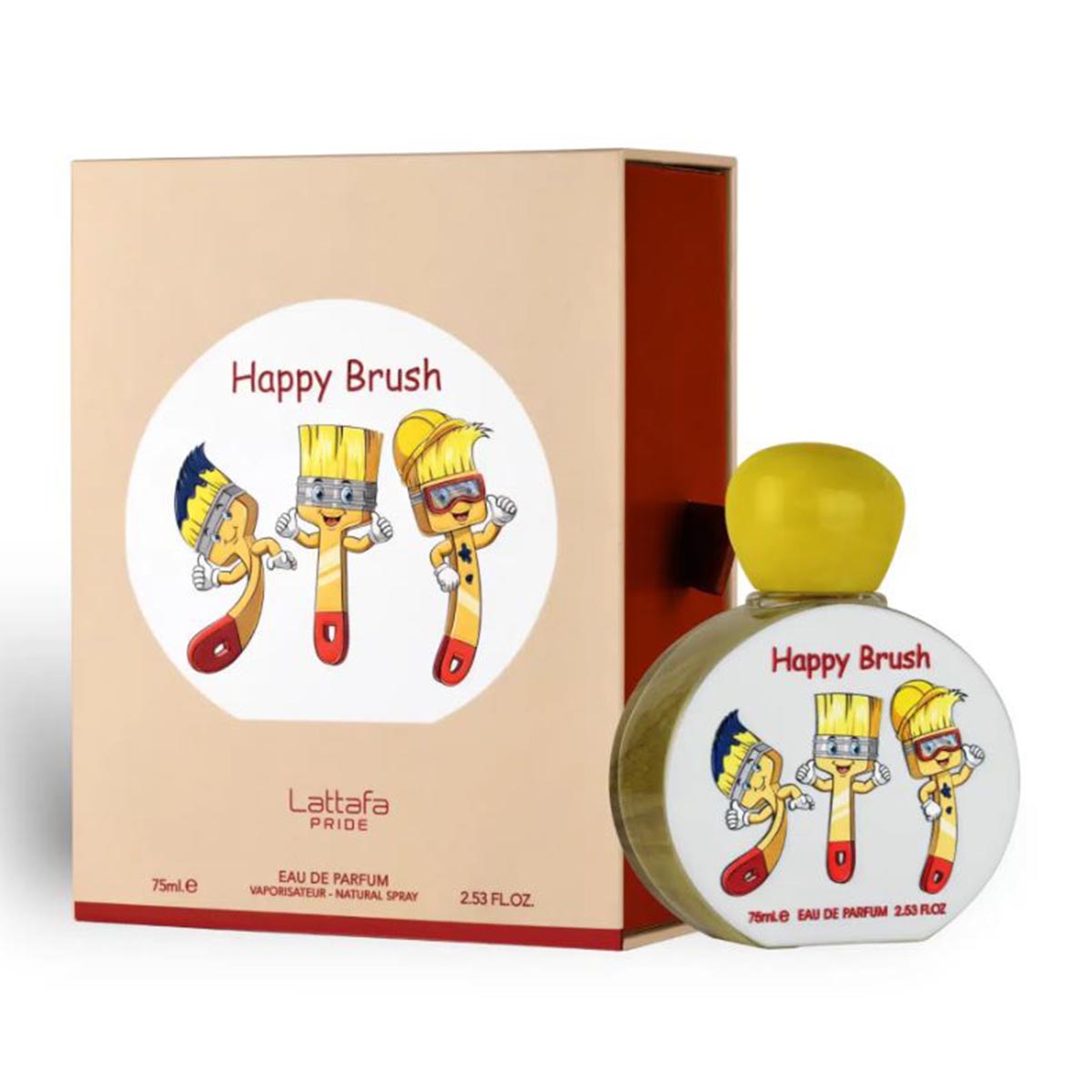 Lattafa Unisex Pride Happy Brush Eau de Parfum Kids 75ml_1