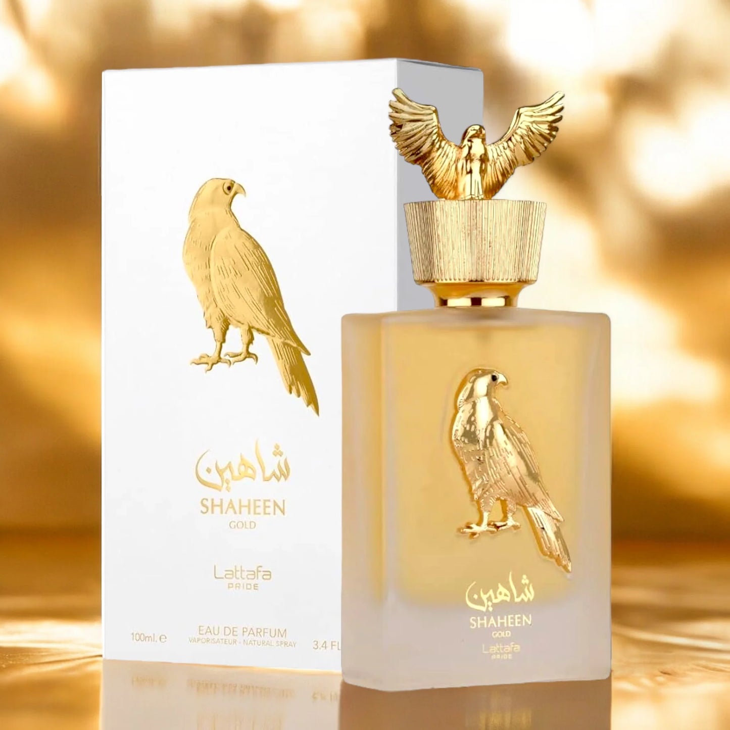 Eau de Parfum Lattafa Shaheen Gold / 100ml / Vaporizador_1