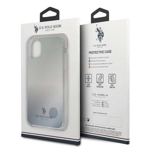 US Polo USHCN61TRDGLB iPhone 11 niebieski/blue Gradient Pattern Collection_5