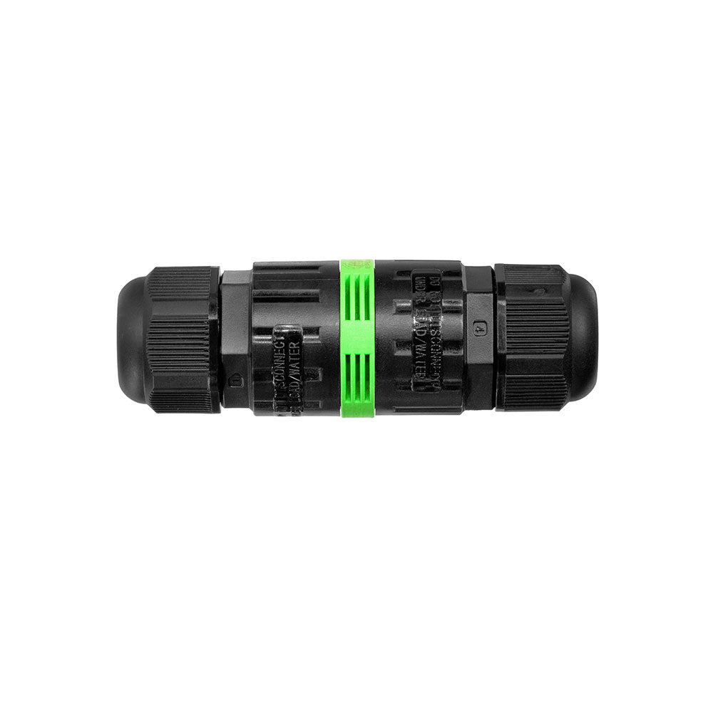Conector impermeável ip68 linear 2 pólos + terra_0