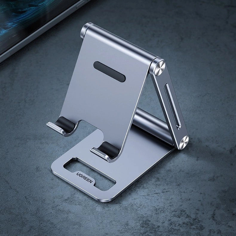 Ugreen metal aluminum folding phone holder tablet gray (LP263 80708)_18