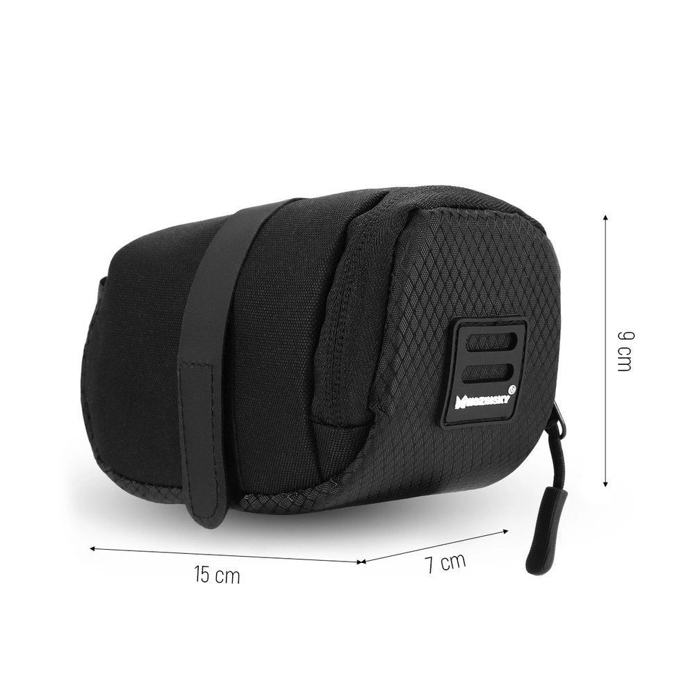 Wozinsky small bicycle saddle bag 0.6 l black (WBB8BK black)_5