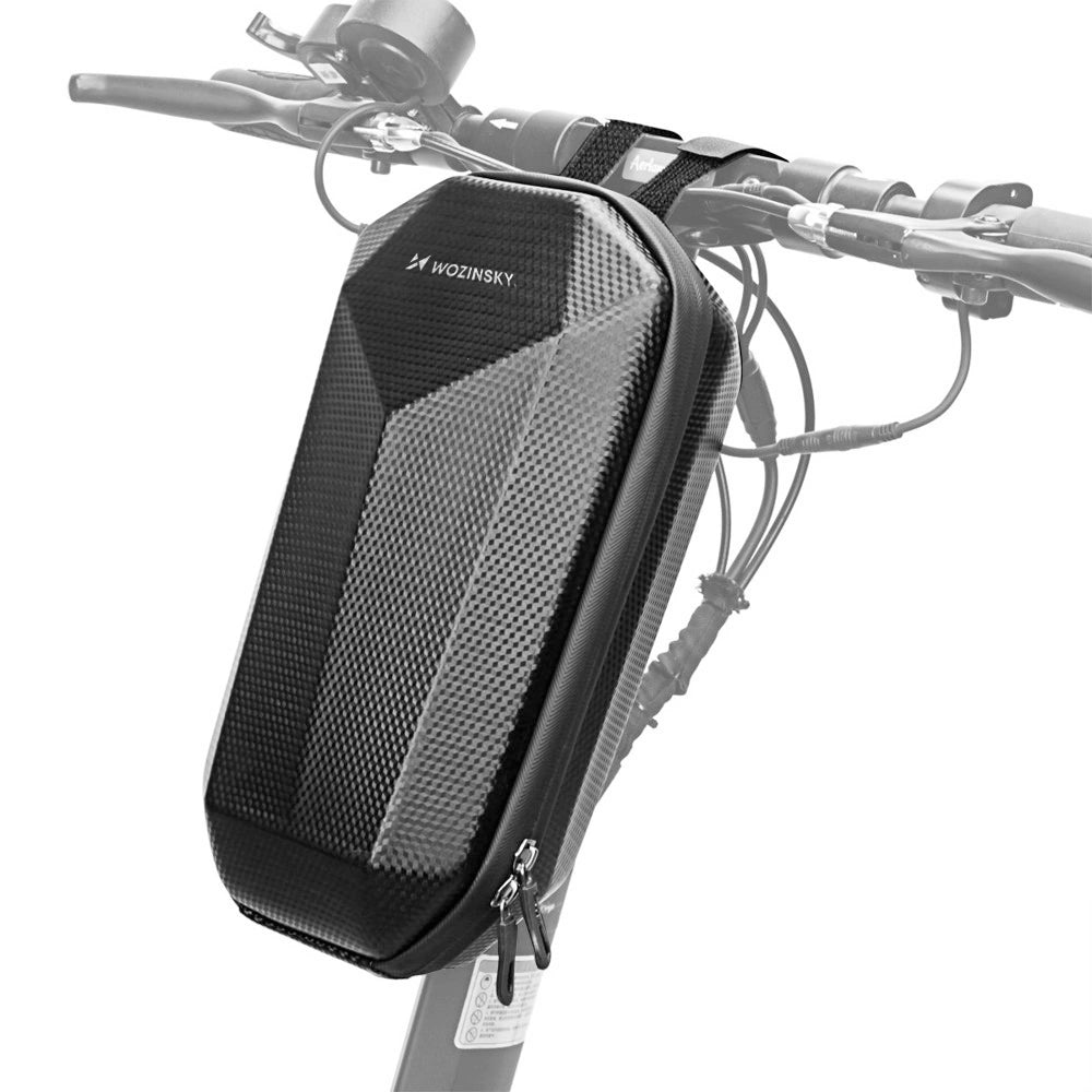 Wozinsky waterproof scooter handlebar bag 4l handlebar bag black (WSB2BK)_35