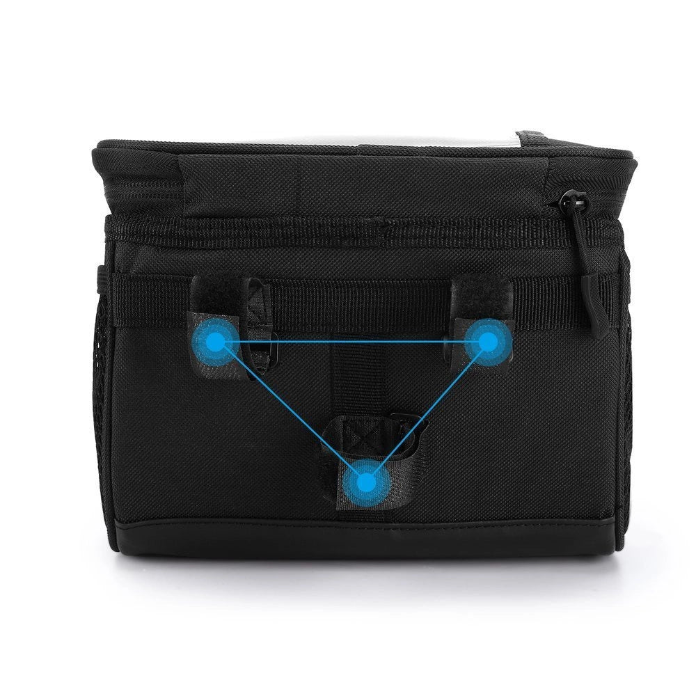 Wozinsky bike handlebar bag with phone case 2l black (WBB12BK)_6