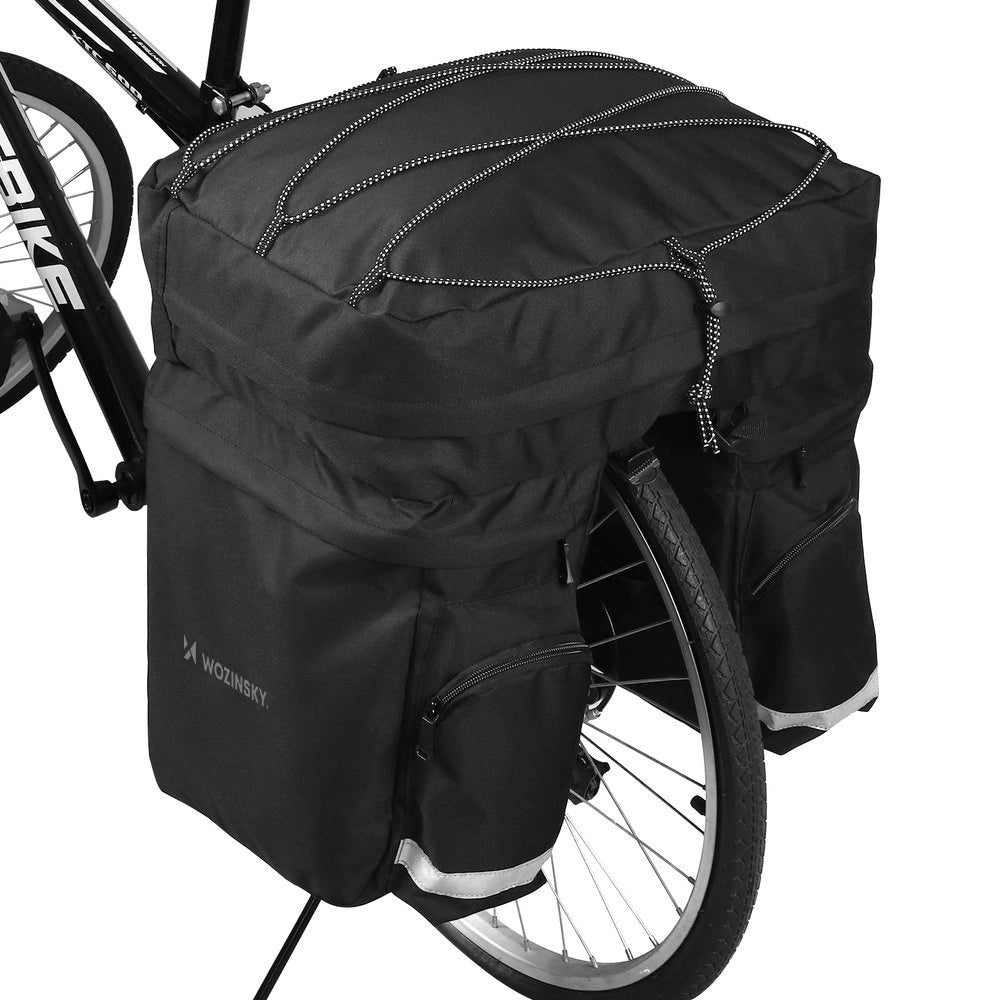 Wozinsky spacious bike bag 60 l for the trunk (rain cover included) black (WBB13BK)_0