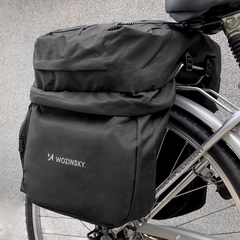Wozinsky spacious bike bag 60 l for the trunk (rain cover included) black (WBB13BK)_2