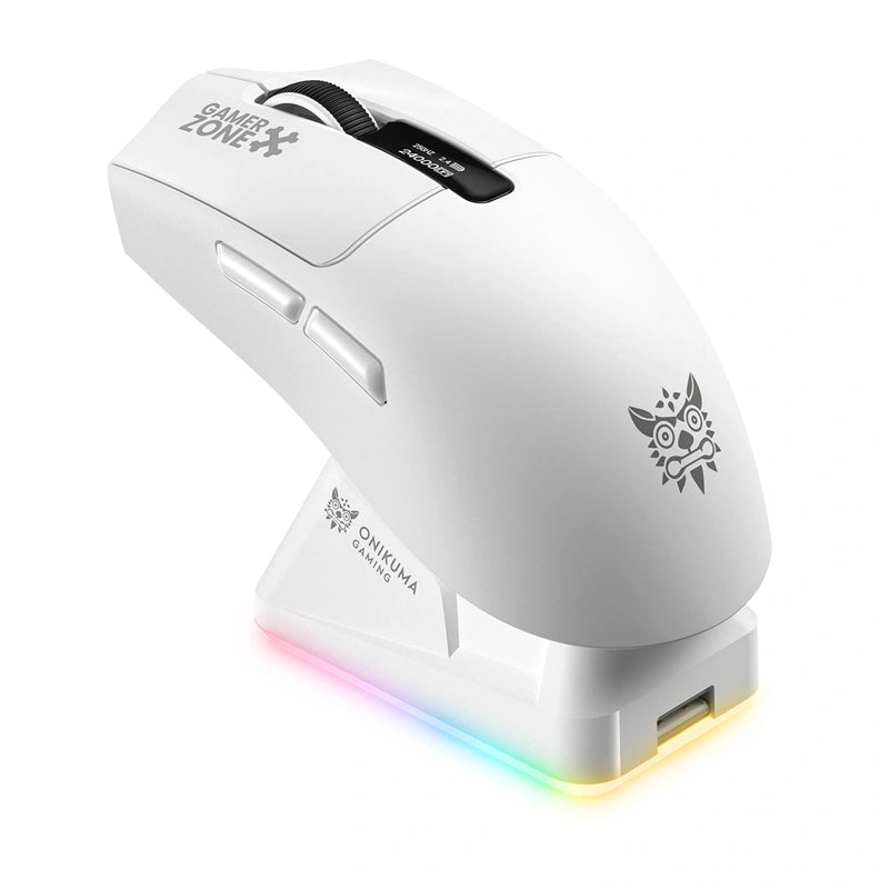 ONIKUMA DM10 Wireless Mouse (White)_4